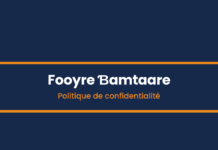 Politique de confidentialité de Fooyre Ɓamtaare